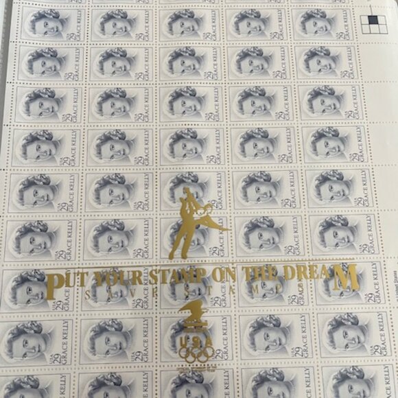 Several sheets of vintage 1988 Olympic Stamp Collection printed 1991 / 501 total - Picture 9 of 13